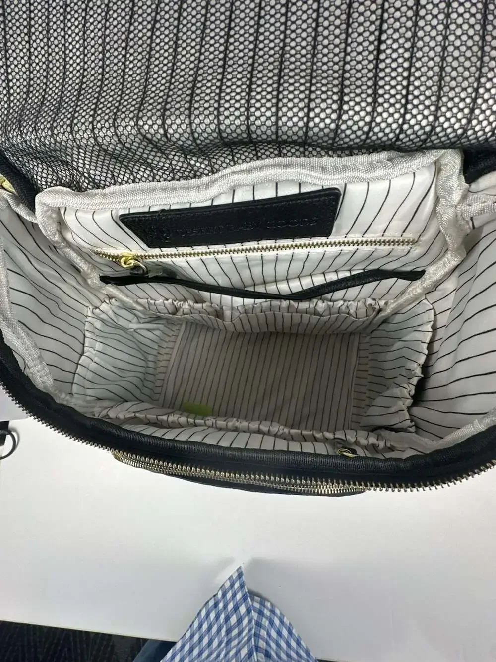 Desert Baby Goods Vegan Leather Diaper Bag Backpack